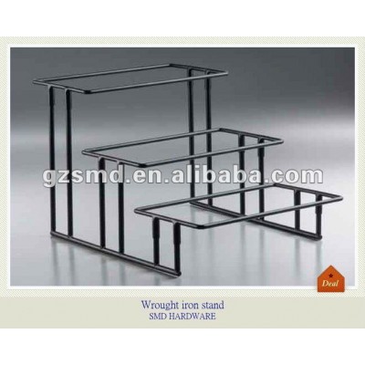 2017 New product 3 Tiers Wrought iron Stand for Plate