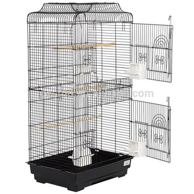 Purchase Wholesale Black Metal Wire Large Bird Cage