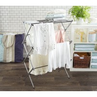 Manufacturer clothes towel Metal Foldable Drying Rack - Chrome