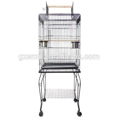 good quality iron stainless steel pet metal bird cages for parrot