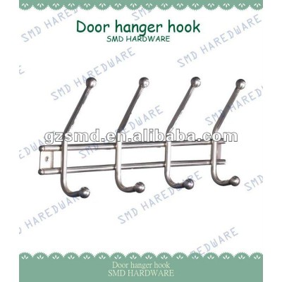 Shower door clothes hook