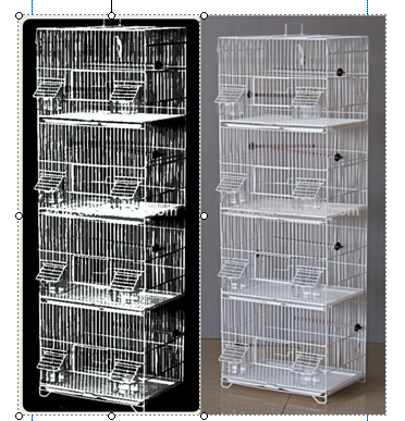 4 tier portable bird cage