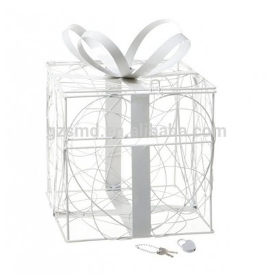 White Wire Decorative Bird Cages Wholesale