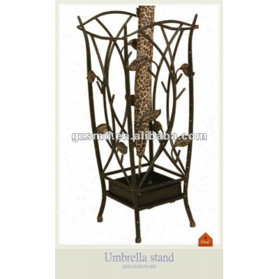 Classic metal black umbrella stand