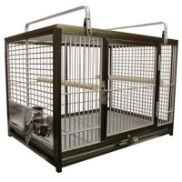 HIGH QUALITY CHEAP METAL  CAGES LARGE PARROT BIRD TRAVEL CAGE